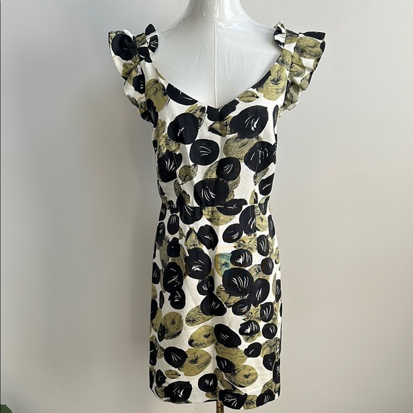 NWT Anthropologie‎ LEIFSDOTTIR Women’s Silk Blend Office Siren Sheath Dress Sz 4 - Picture 1 of 10
